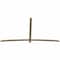 Ekena Millwork Bellingham Smooth Timber Gable Bracket, Douglas Fir, 108"W x 58"H x 1 1/2"D x 3 1/2"F, 13/12 Pitch GBW108X58X0204BEL00SDF - alternate 3